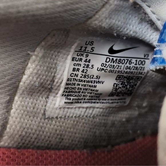 Nike Air Force 1 Shadow Patchwork Womens Sz 11.5 Multicolor - Picture 9 of 9